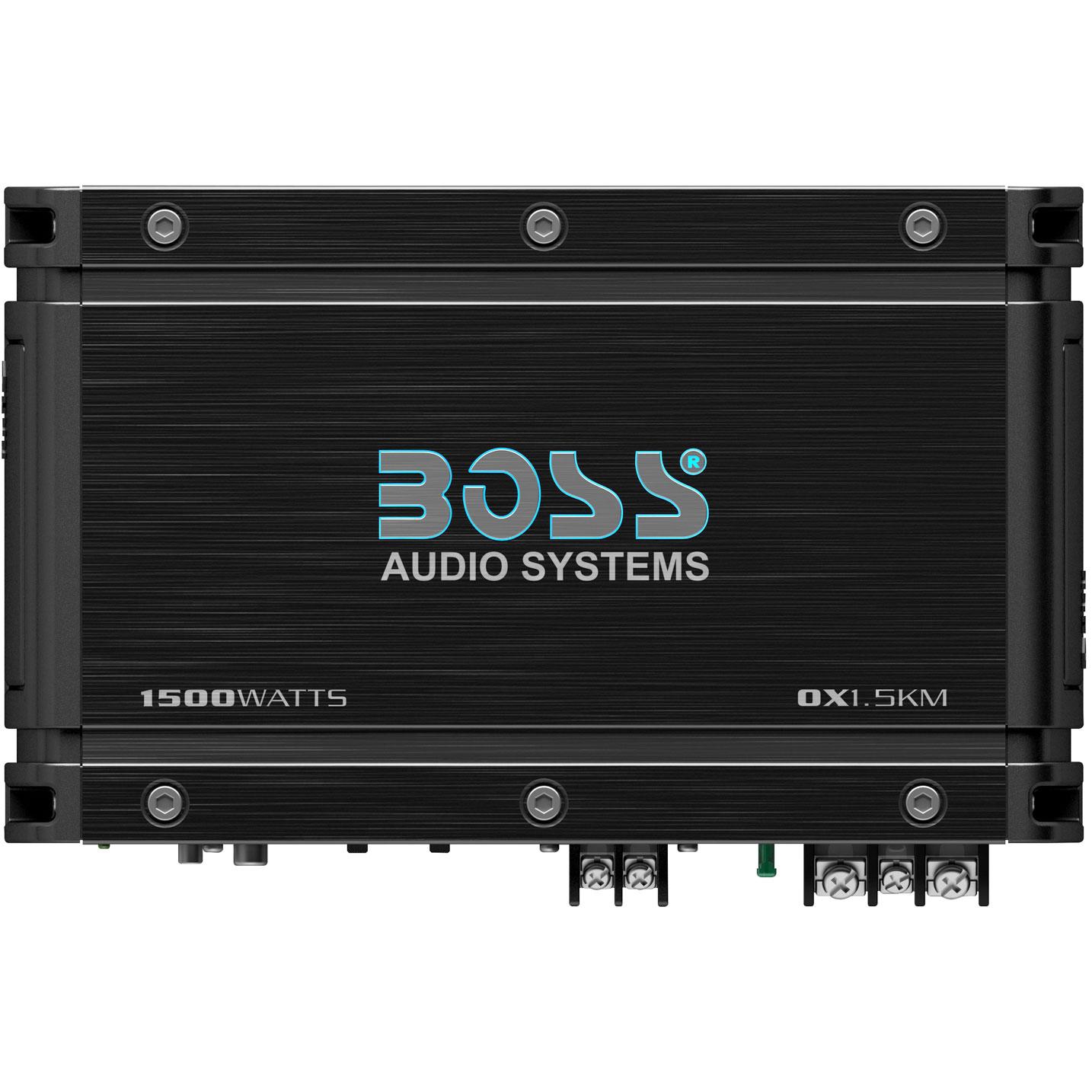 BOSS OX1.5KM Onyx 1500W Monoblock Class A/B Amplifier